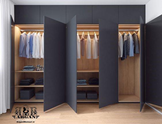 طراحی و اجرای کمد دیواری در گچساران